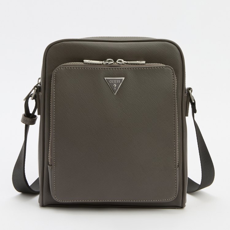 

Сумка мужская Guess HMMISAP4260, серый, HMMISAP4260