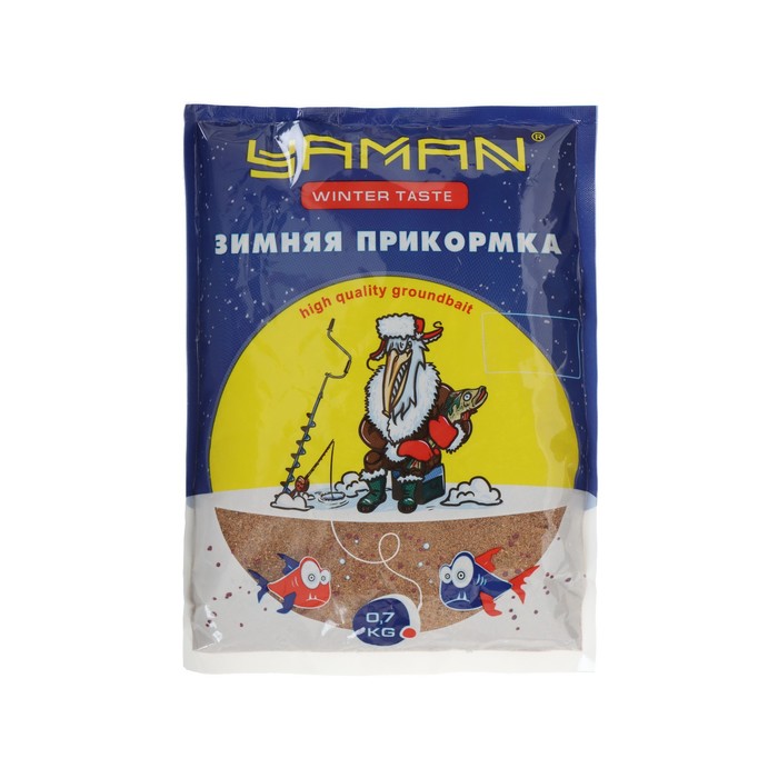 

Прикормка зимняя Yaman 9316835,сухая смесь, тутти-фрутти,700 г, Оранжевый