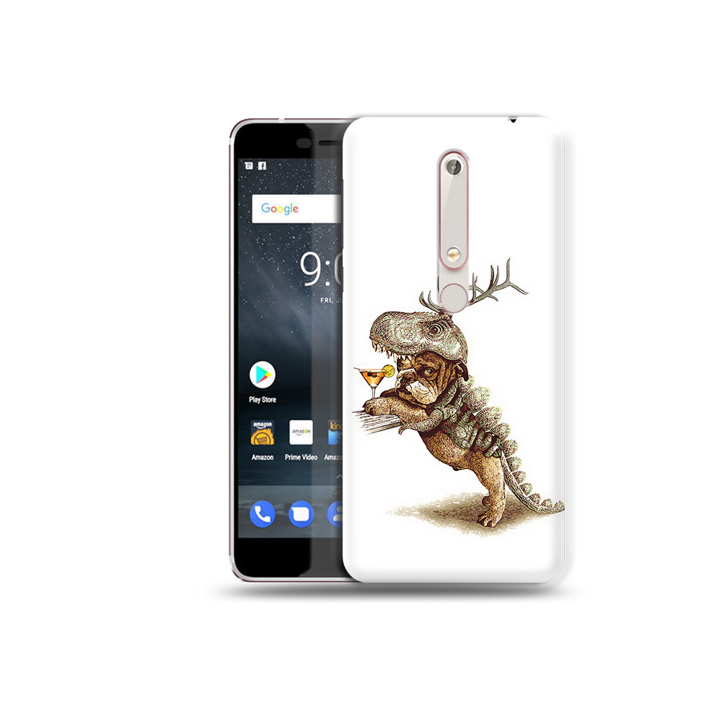 

Чехол MyPads Tocco для Nokia 6 тематическая вечеринка, Прозрачный, Tocco