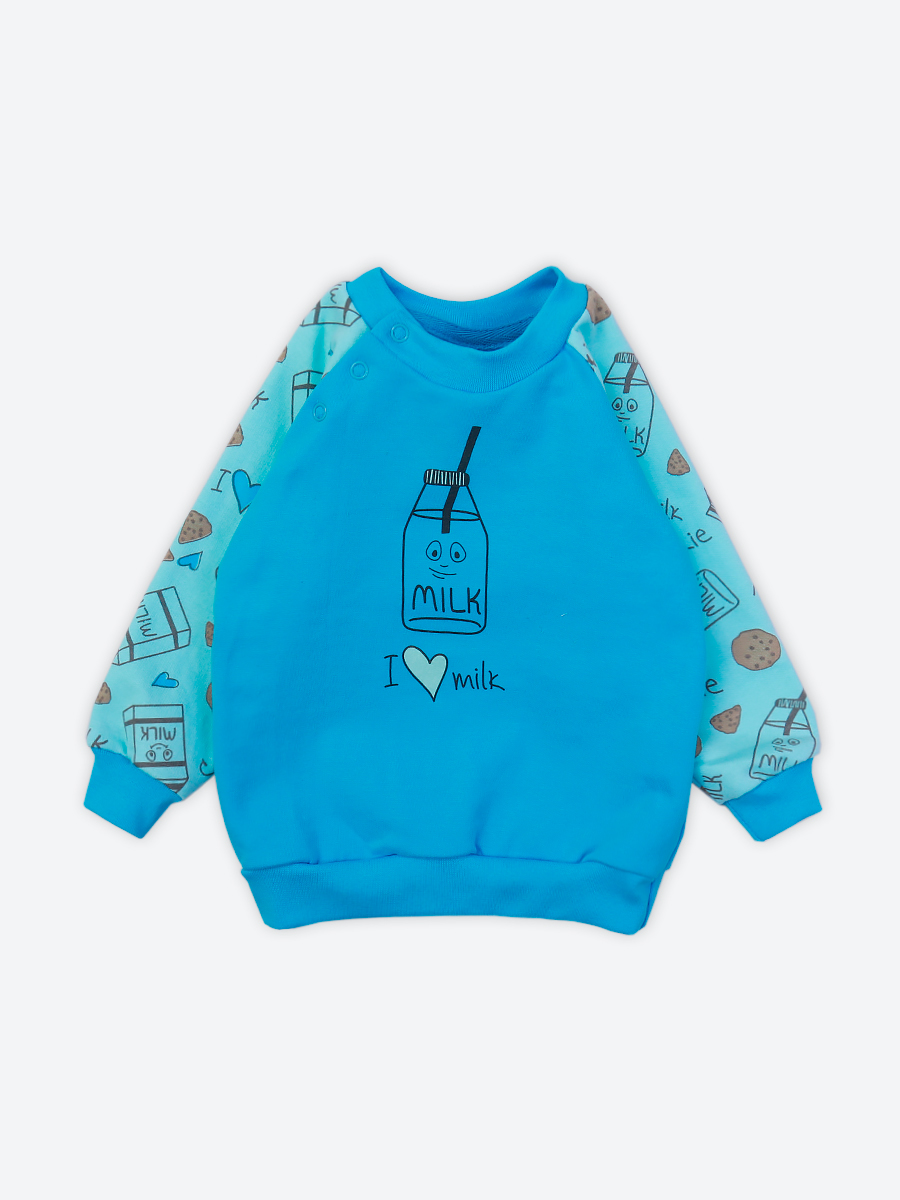 

Свитшот Котмаркот 402311743 цв. голубой р. 74, 402311743