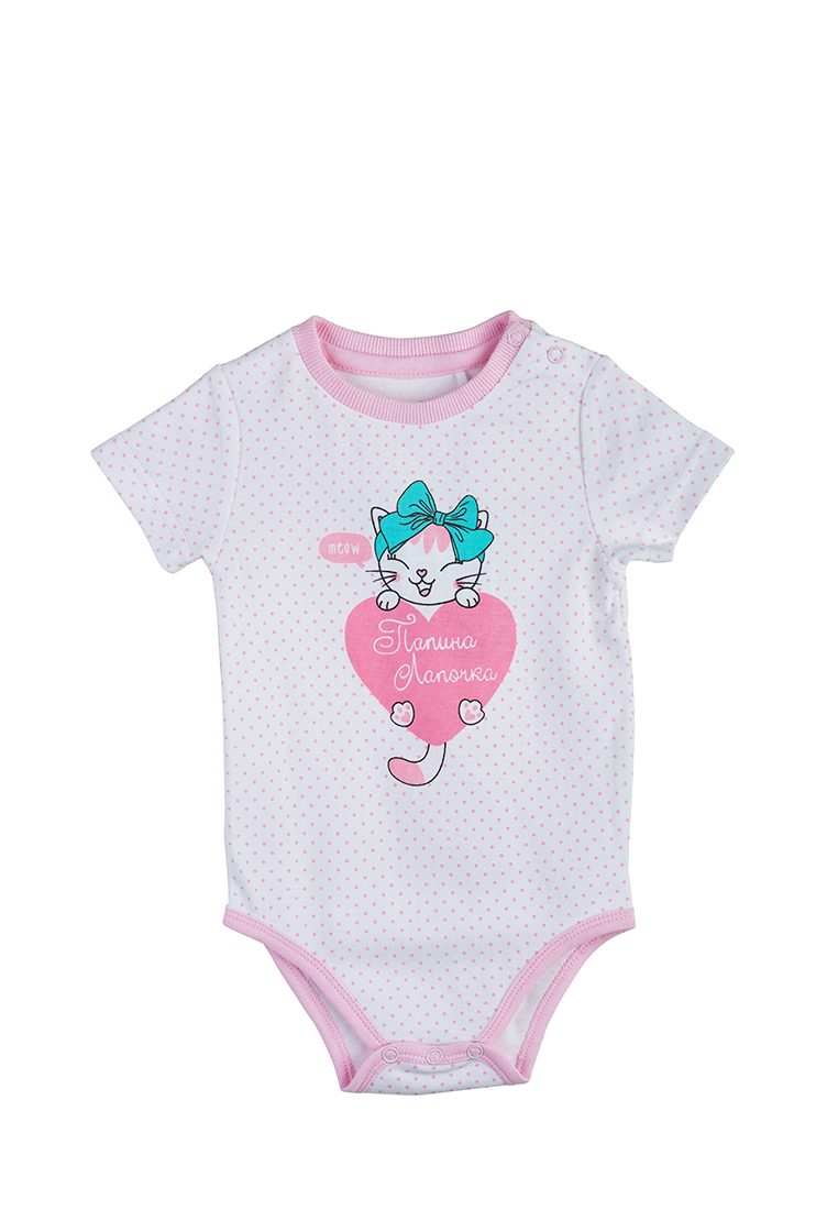 

Боди детское Kari baby SS20B16701608 белый р.68, SS20B16701608