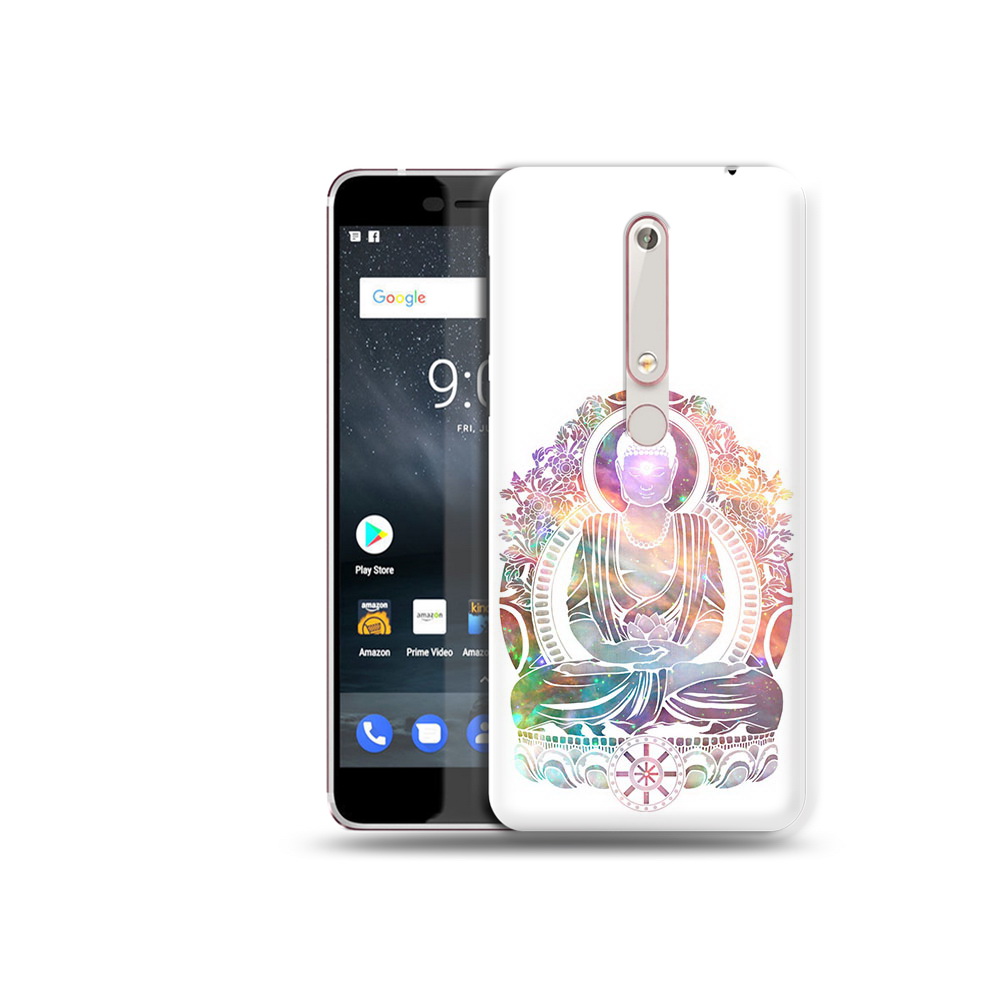 

Чехол MyPads Tocco для Nokia 6 умный мужчина абстракция, Прозрачный, Tocco