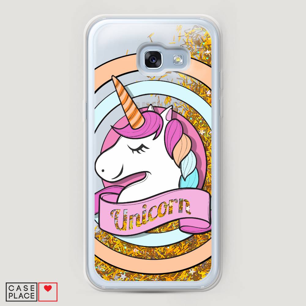 

Чехол Awog на Samsung Galaxy A5 2017 / Самсунг A5 2017 "Unicorn зефирный", 20690-1