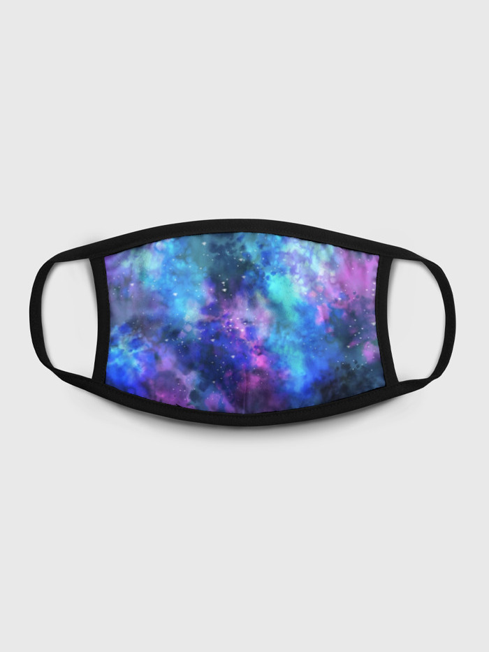 

Многоразовая маска унисекс Burnettie Космос, Разноцветный, Космос
