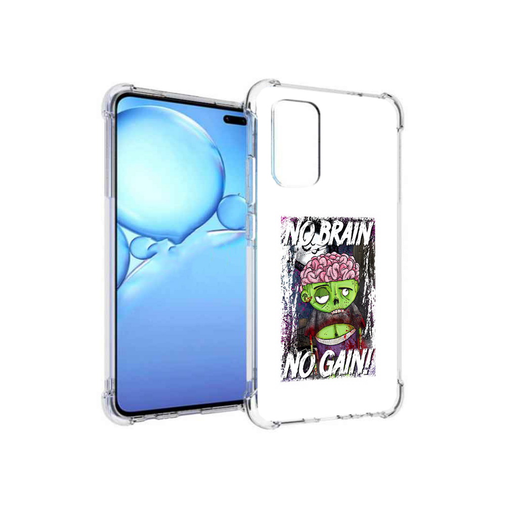 

Чехол MyPads Tocco для Vivo V19 глупый зомби (PT147328.392.289), Прозрачный, Tocco