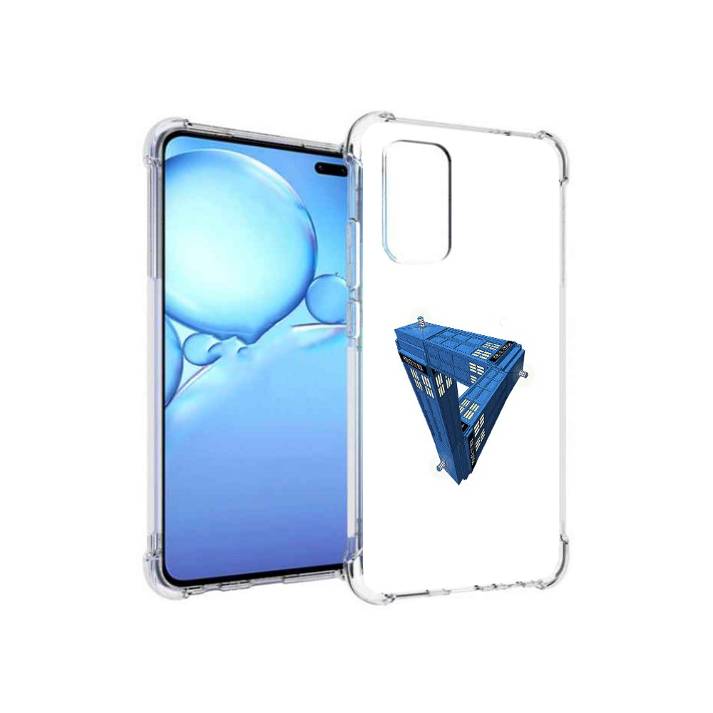 

Чехол MyPads Tocco для Vivo V19 головолока абстракция (PT147328.392.291), Прозрачный, Tocco