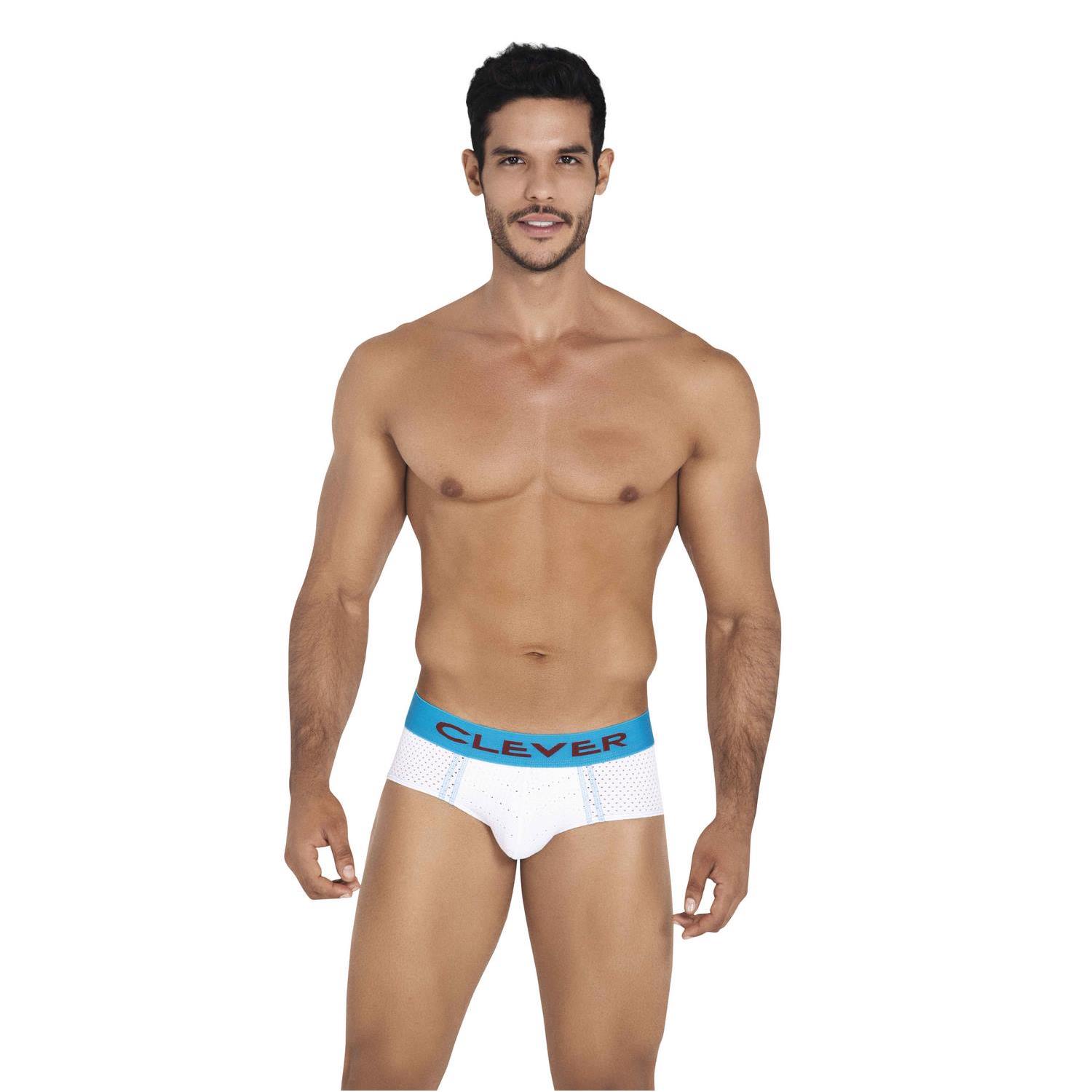 Трусы мужские Clever Masculine Underwear 0421 белые S