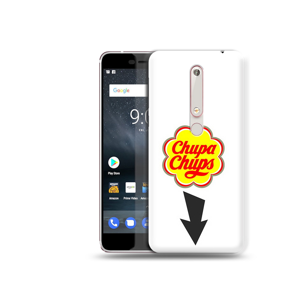 

Чехол MyPads Tocco для Nokia 6 чупа чупс, Прозрачный, Tocco