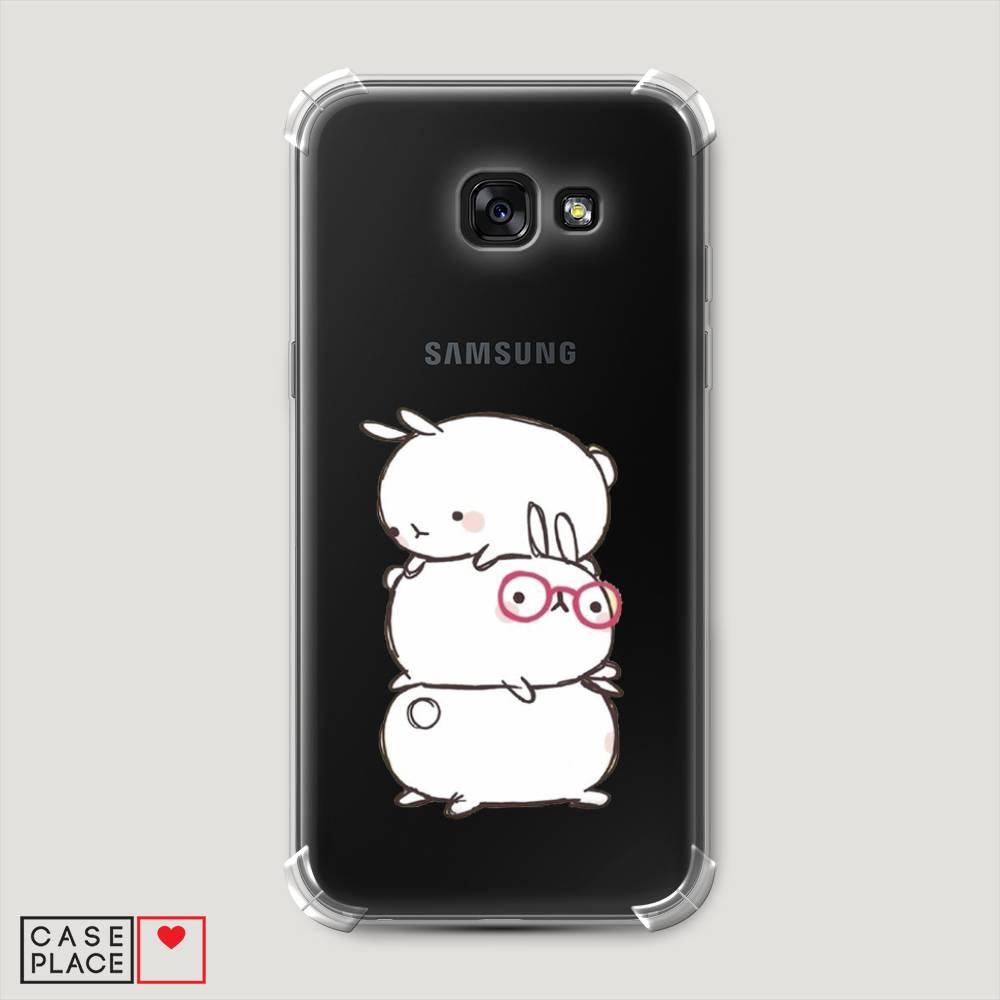 

Чехол Awog на Samsung Galaxy A5 2017 / Самсунг A5 2017 "Бутерброд", Розовый, 20651-1