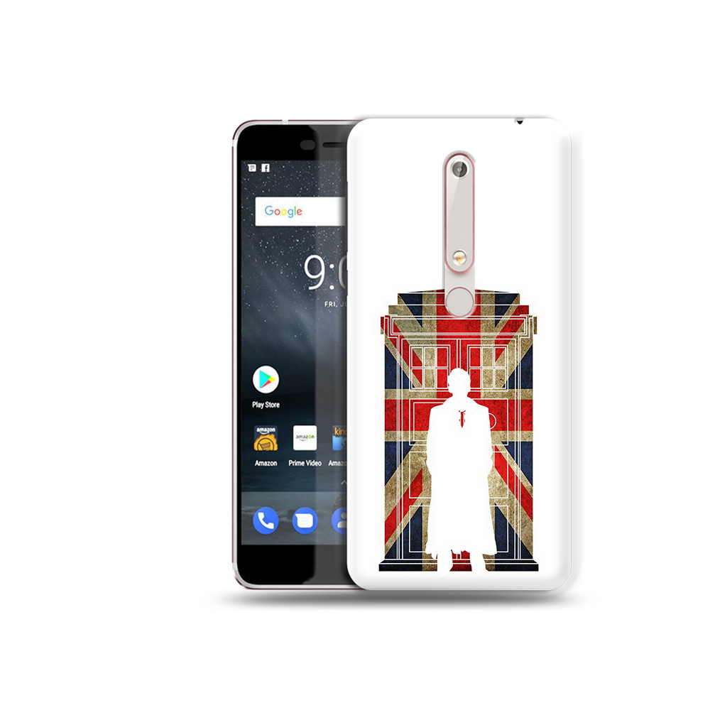 

Чехол MyPads Tocco для Nokia 6 шерлок холмс, Прозрачный, Tocco