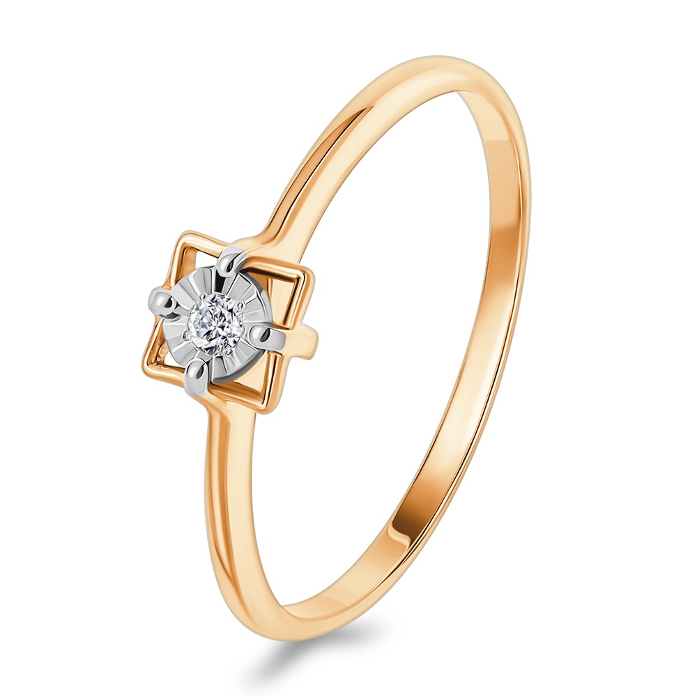 

Кольцо из золота р. , 585Gold 101017403, бриллиант, 101017403