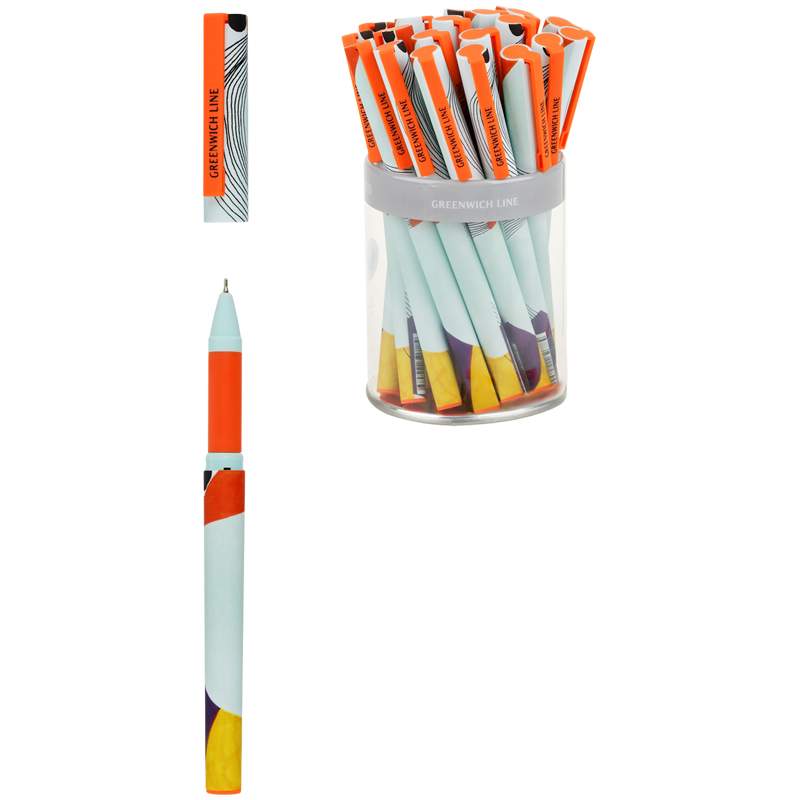 

Ручка шариковая Greenwich Line "Abstract pattern" 309323, синяя, 0.7 мм, 24 штуки