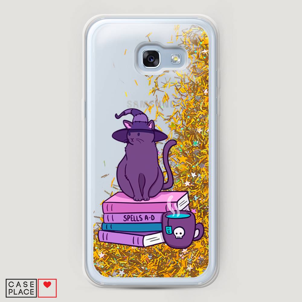 

Чехол Awog на Samsung Galaxy A5 2017 / Самсунг A5 2017 "Magic Cat", 20690-1