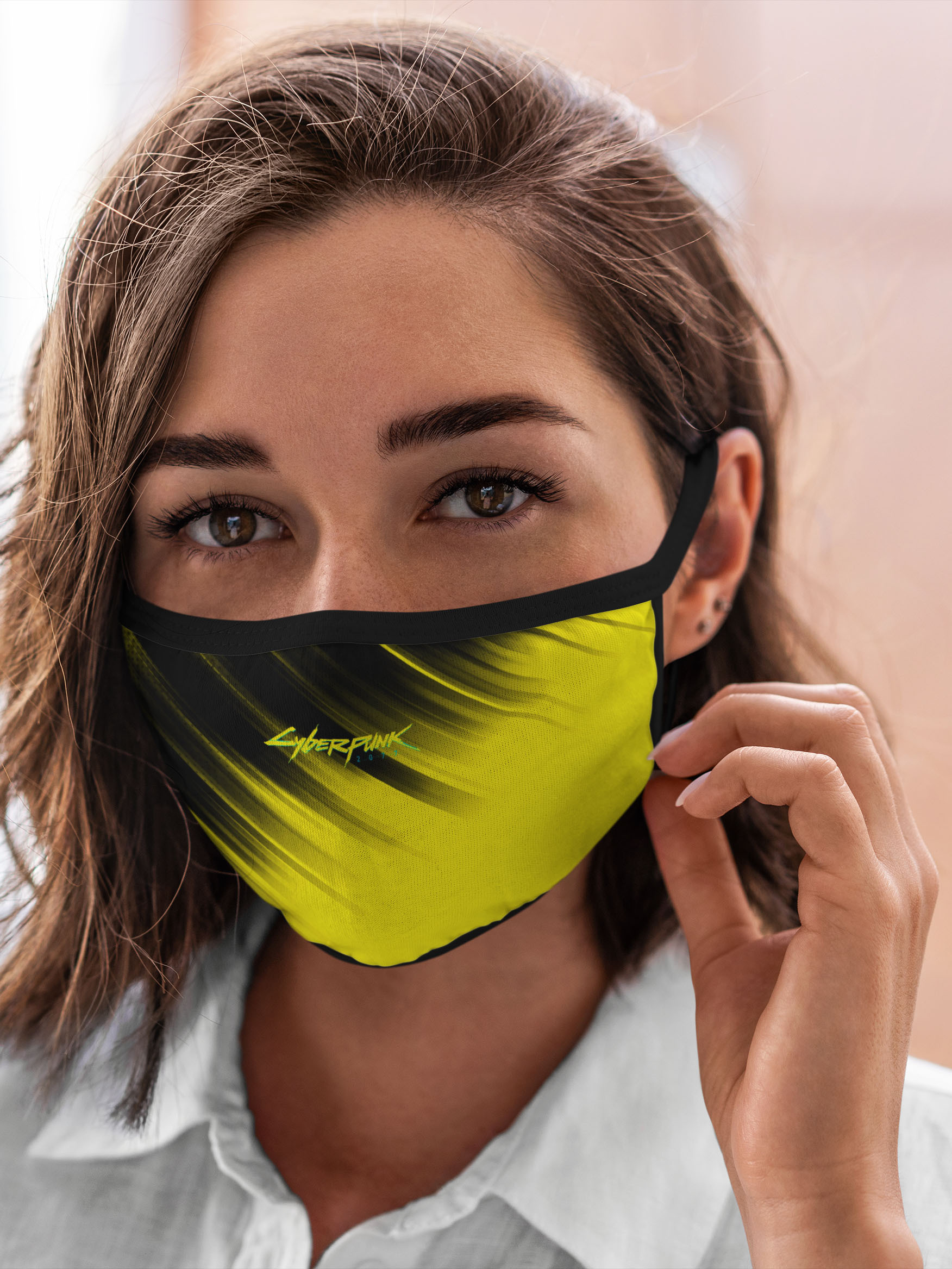 

Многоразовая маска унисекс Burnettie Cyberpunk 2077 Yellow., Разноцветный, Cyberpunk 2077 Yellow.