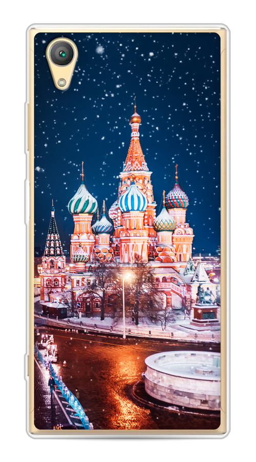 

Чехол на Sony Xperia XA1 plus "Москва 1", Коричневый;синий;белый, 53050-1