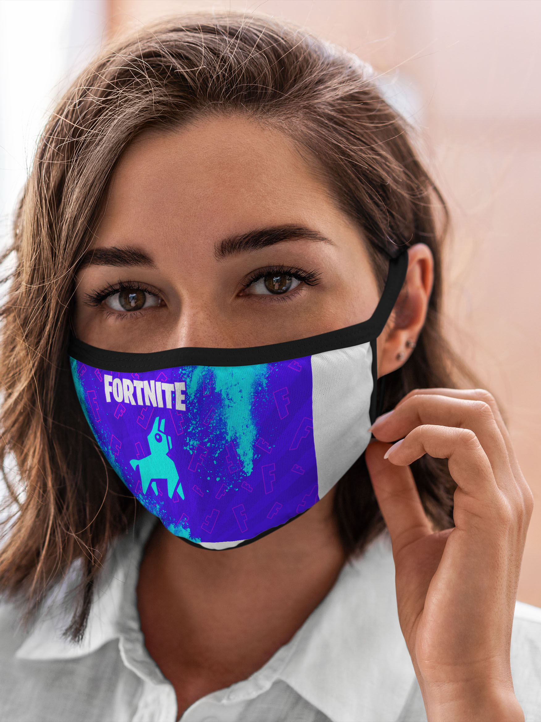 

Многоразовая маска унисекс Burnettie Fortnite Фортнайт, Разноцветный, Fortnite Фортнайт
