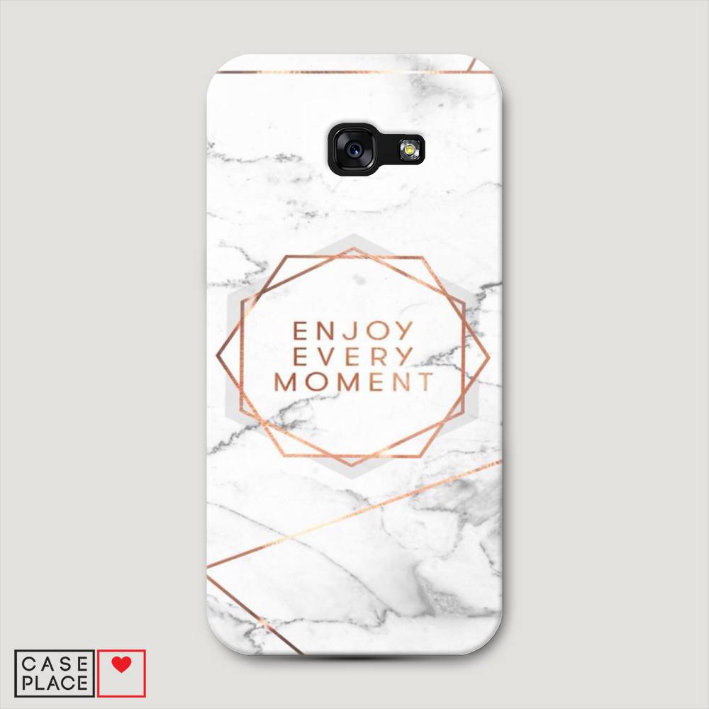 

Чехол Awog "Enjoy every moment мрамор" для Samsung Galaxy A5 2017, 20620-5