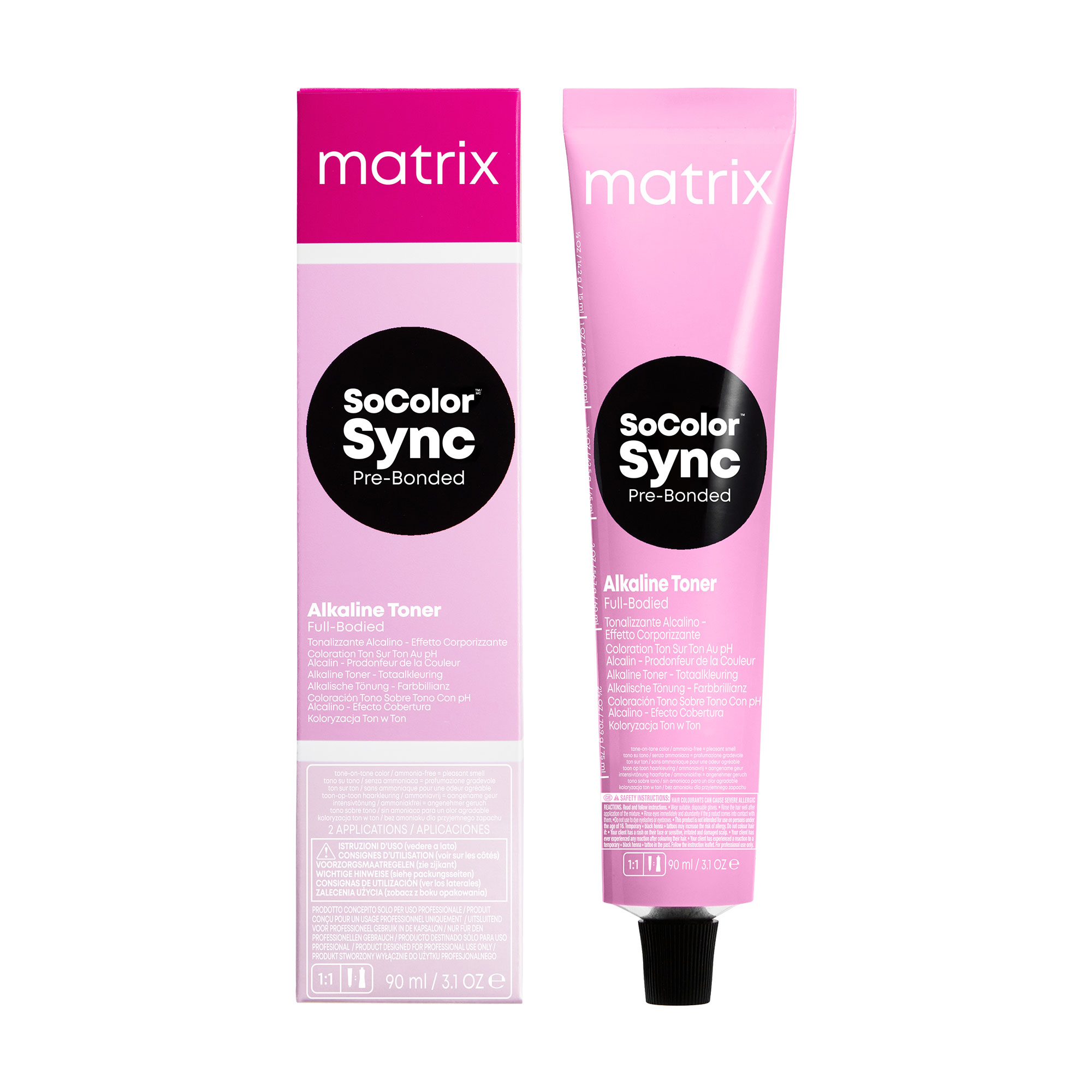Краска для волос Matrix SoColor Sync 7AA, 90 мл matrix 8m краситель для волос тон в тон светлый блондин мокка socolor sync 90 мл
