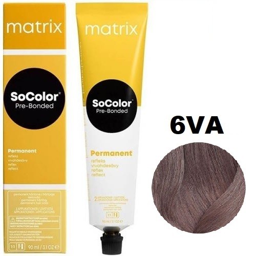 Крем-краска для волос Matrix Socolor Beauty 6VA 90 мл стойкая крем краска для волос del colore 11 13 перламутрово платиновый блондин 100 мл