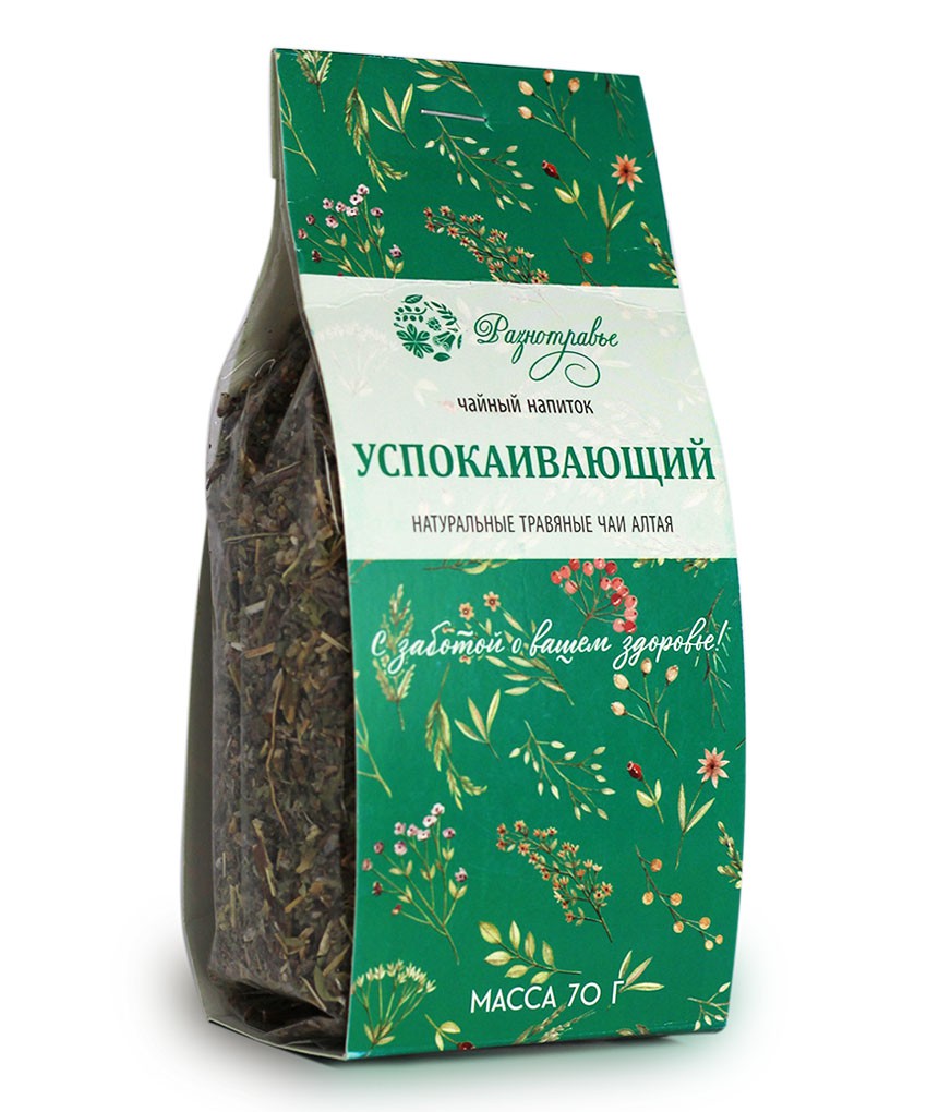 

Чайный напиток Разнотравье Успокаивающий №34 70 г