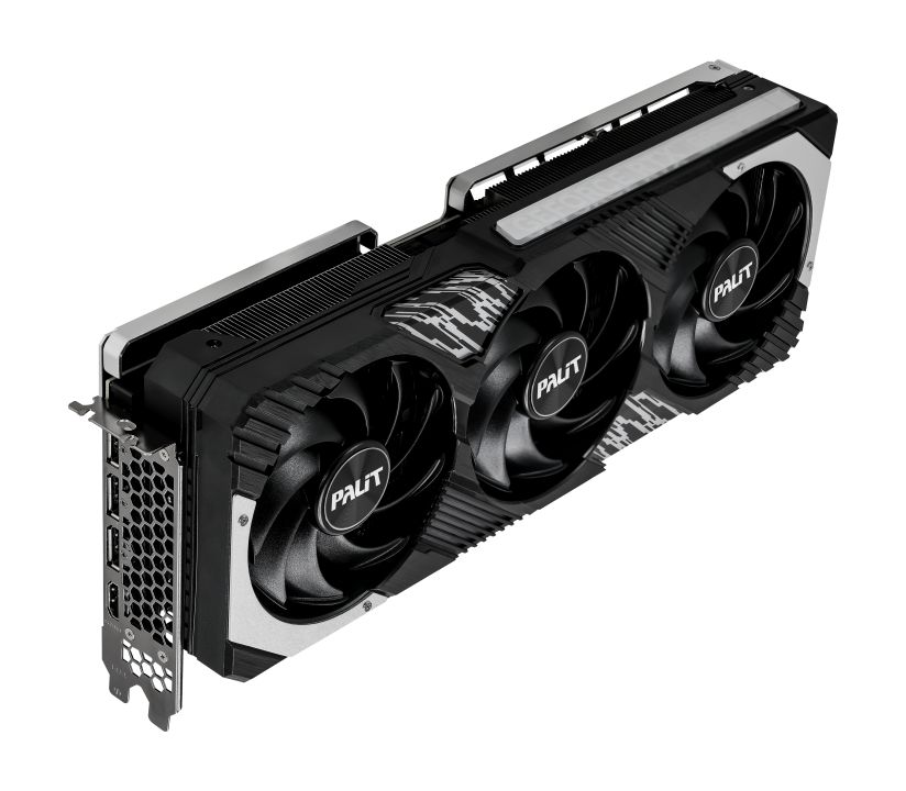 

Видеокарта Palit NVIDIA GeForce RTX 4070 GamingPro OC (NED4070H19K9-1043A), Черный;серый, GeForce RTX 4070 GamingPro OC