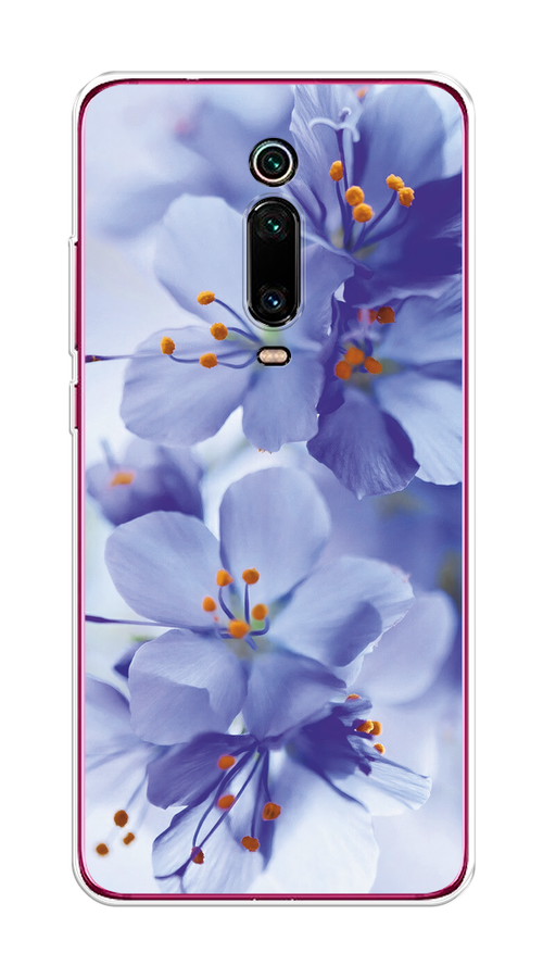 

Чехол на Xiaomi Redmi K20/K20 Pro/Mi 9T/9T Pro "Фиолетовые цветки", Фиолетовый;синий, 35650-1