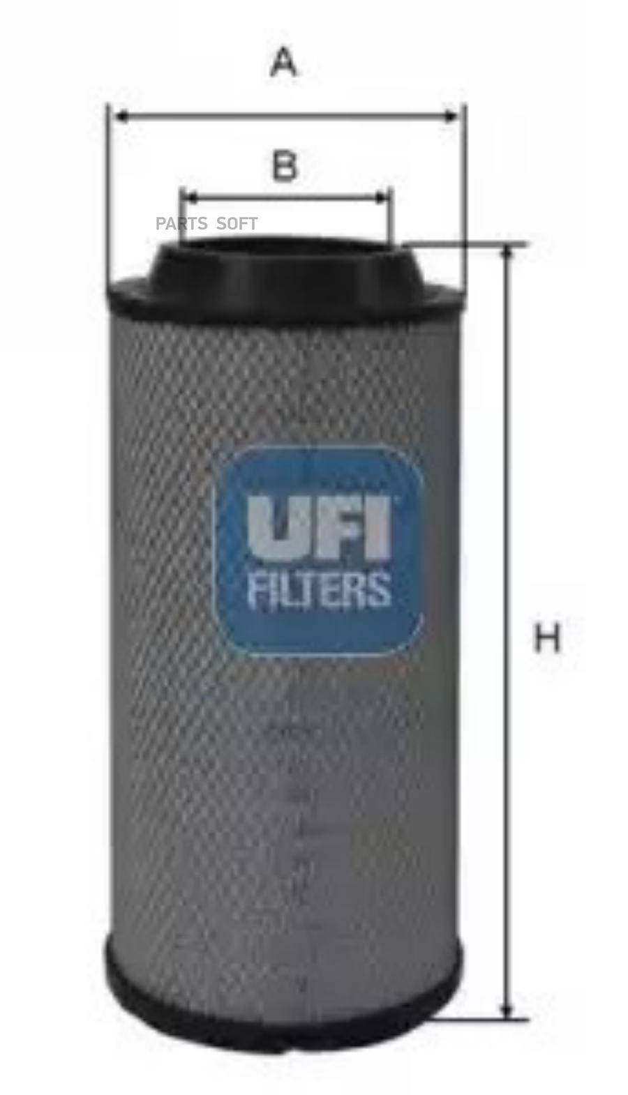 

UFI Фильтр воздушный 1шт
