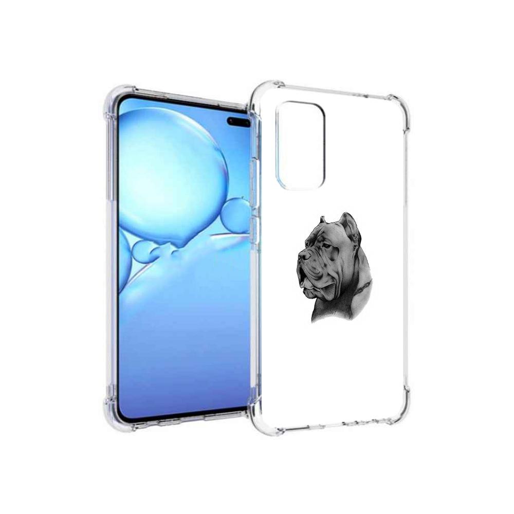 

Чехол MyPads Tocco для Vivo V19 грозный бульдог (PT147328.392.300), Прозрачный, Tocco