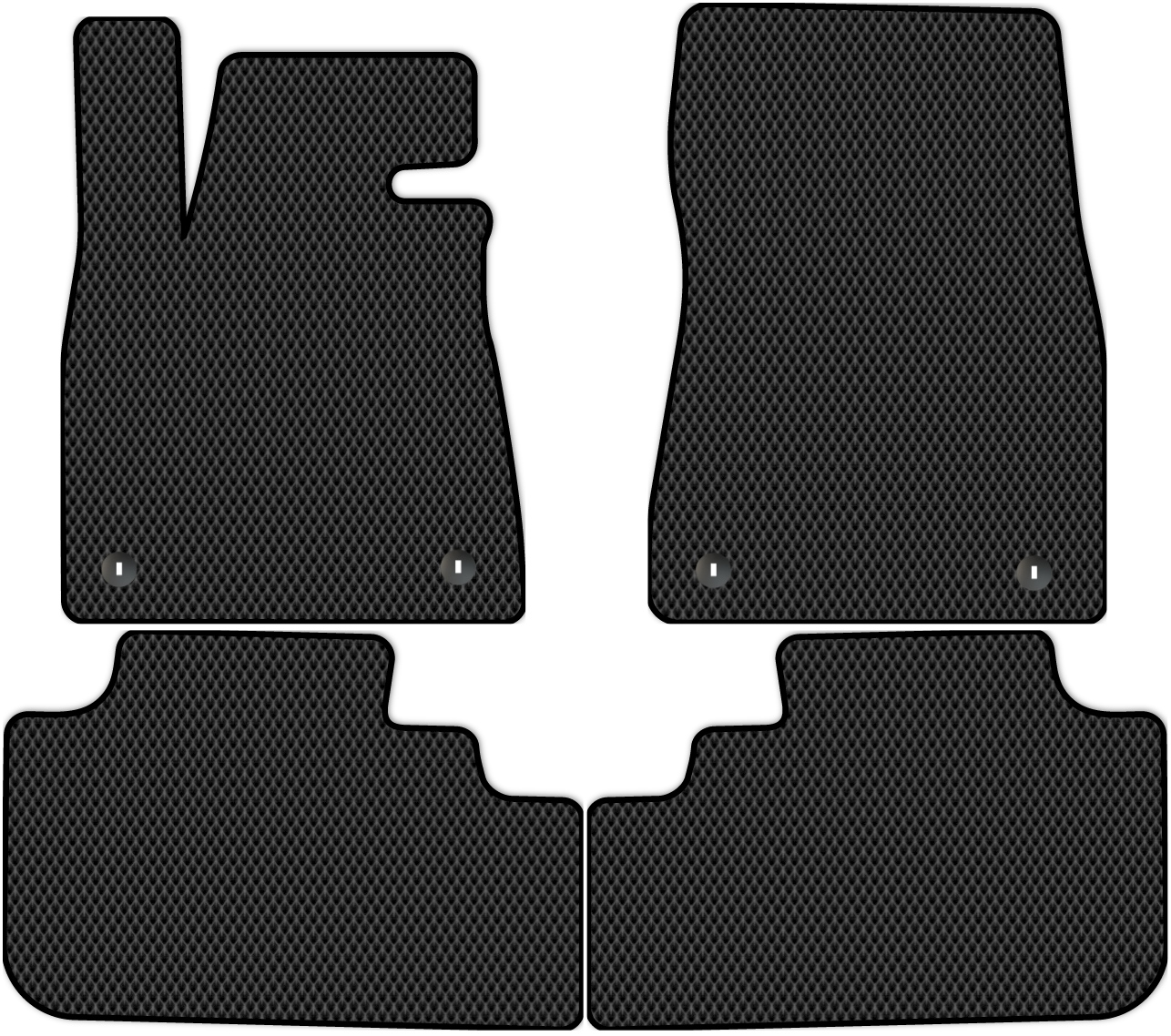 

Коврики ЭВА в салон для Lexus RX200T 4 2015 - Н.В., 4 шт. черный, 3224-S4YL-H