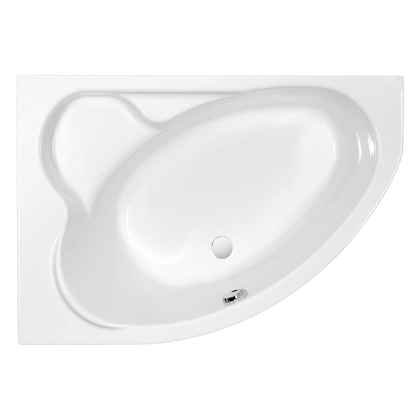 

Акриловая ванна Cersanit Kaliope 170x110 L на ножках, Белый