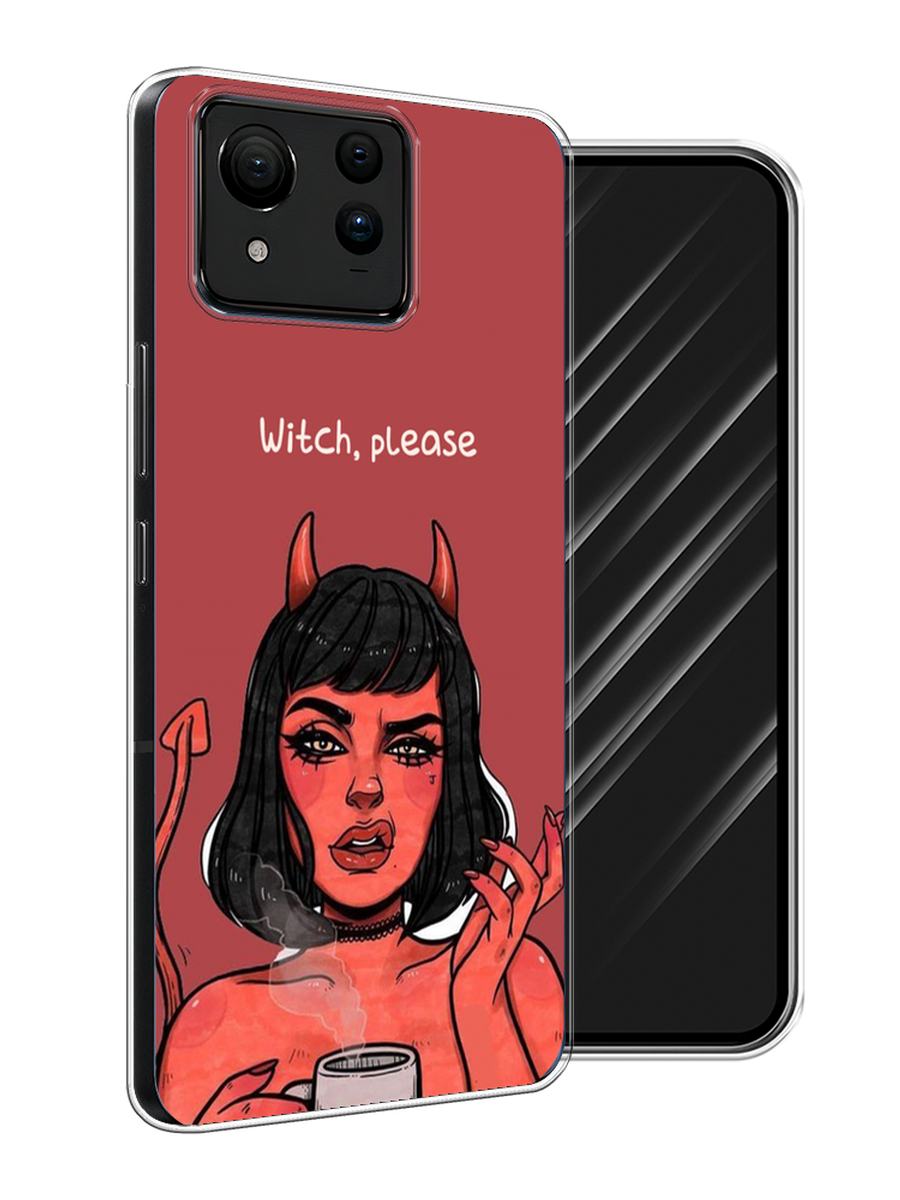 

Чехол Awog на Asus ZenFone 11 Ultra "Evil Girl", Бордовый;черный, 45250-1