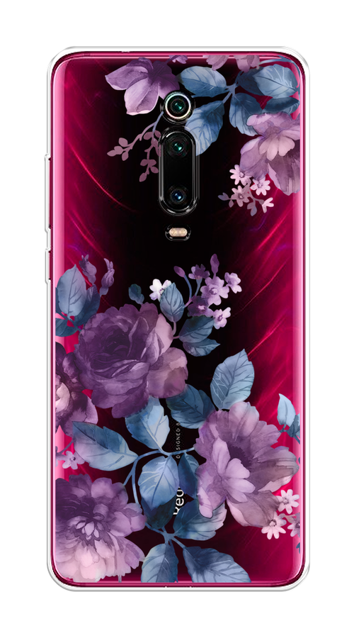 

Чехол на Xiaomi Redmi K20/K20 Pro/Mi 9T/9T Pro "Purple Blossoms", Синий;фиолетовый, 35650-1