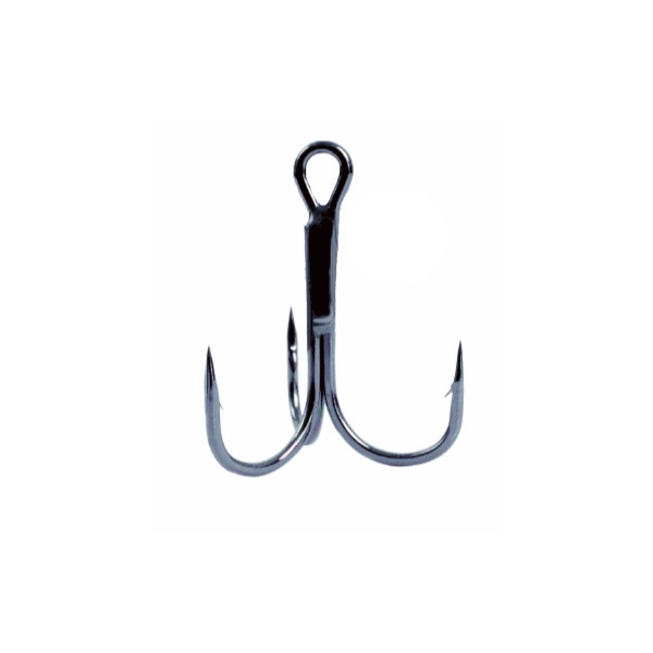 

Крючок тройной 1215 "Volzhanka Treble Hook" # 2/0 (5шт/уп), Черный, Treble Hook