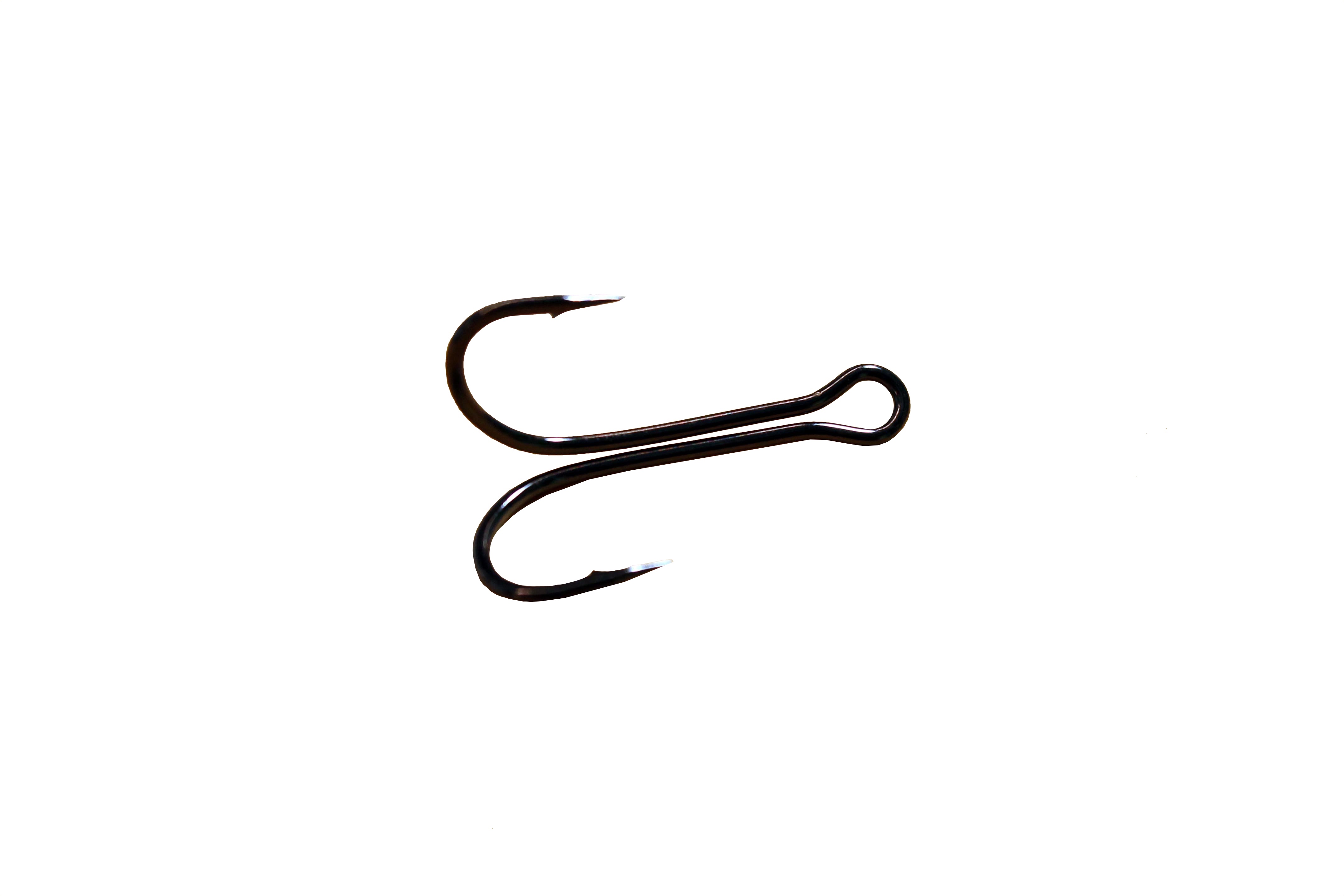 

Крючок двойной Volzhanka Double Hook 90° # 3/0 (10шт/уп), Черный, Double Hook 90°