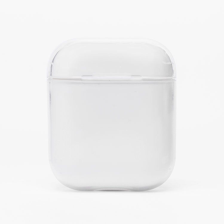 

Чехол для кейса наушников Apple AirPods, AirPods 2 силиконовый тонкий (прозрачный)