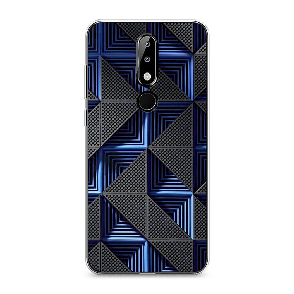 

Чехол на Nokia 5.1 Plus (X5) "IBM", Серый;синий, 121950-3