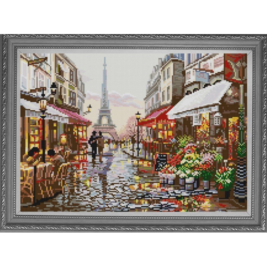 

Конёк (бисер), Прогулка по Парижу, 29х39 см