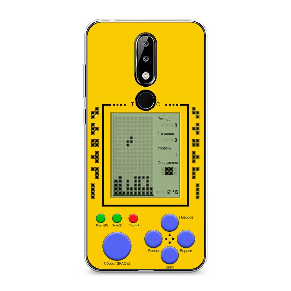 

Чехол на Nokia 5.1 Plus (X5) "Желтый тетрис", Желтый;синий;зеленый, 121950-6