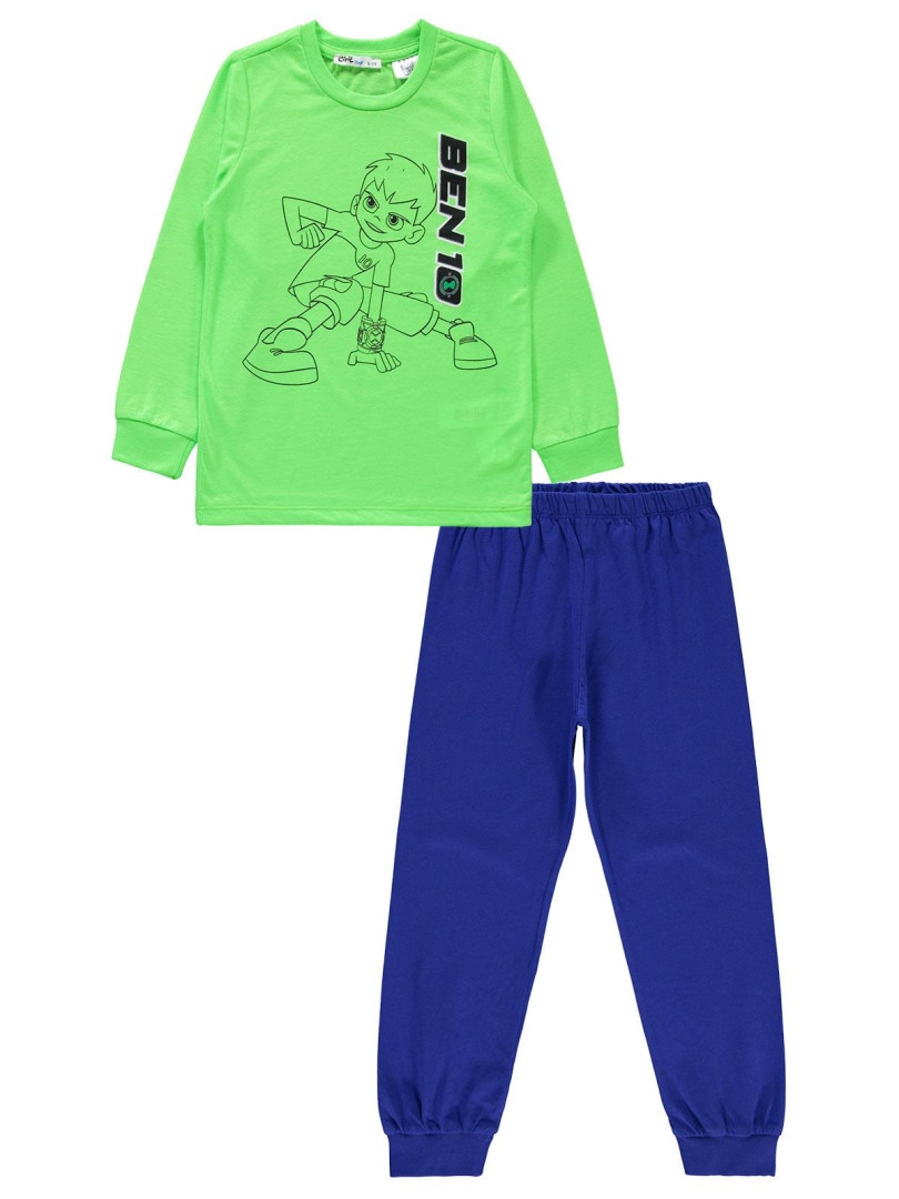 

Пижама Ben 10 22C666021Y21-1 темно-зеленый 6-7 лет (доставка из-за рубежа), 22C666021Y21-1