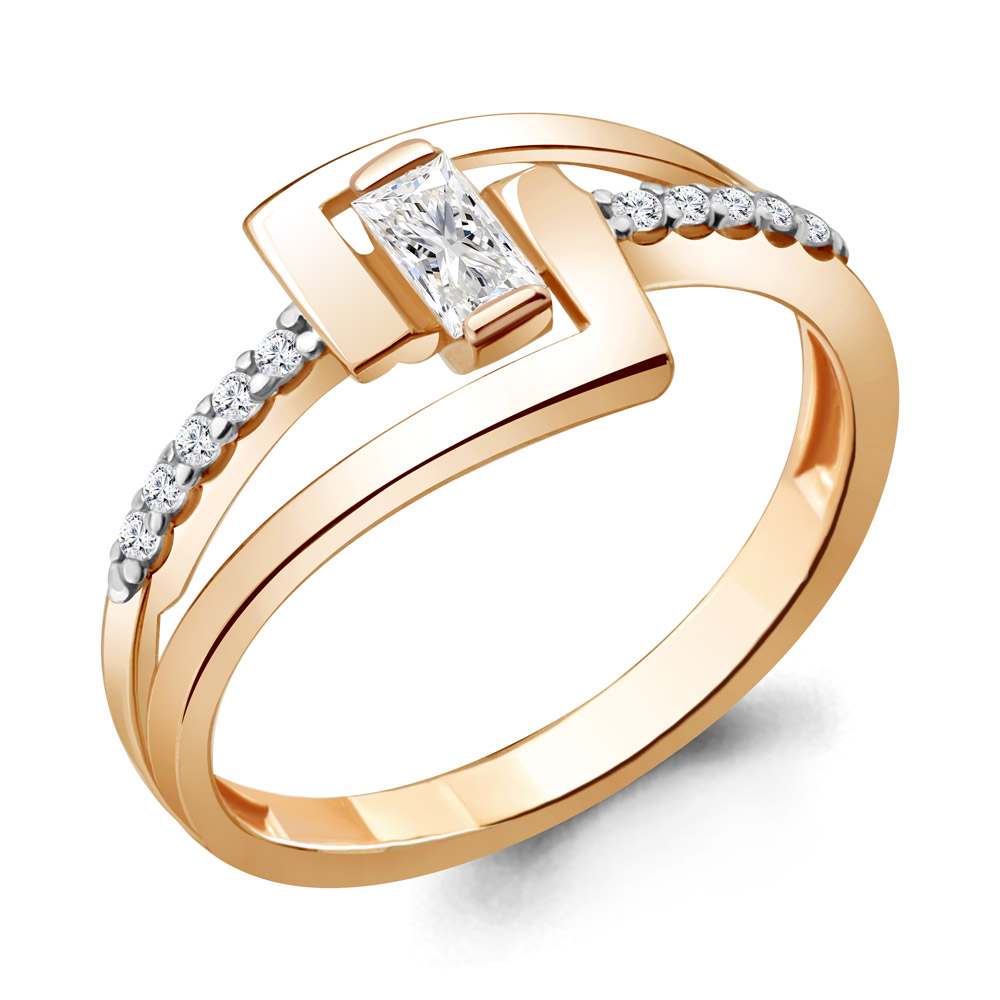 

Кольцо из серебра р. 16,5 AQUAMARINE 68700А_925_з, 68700А_925_з