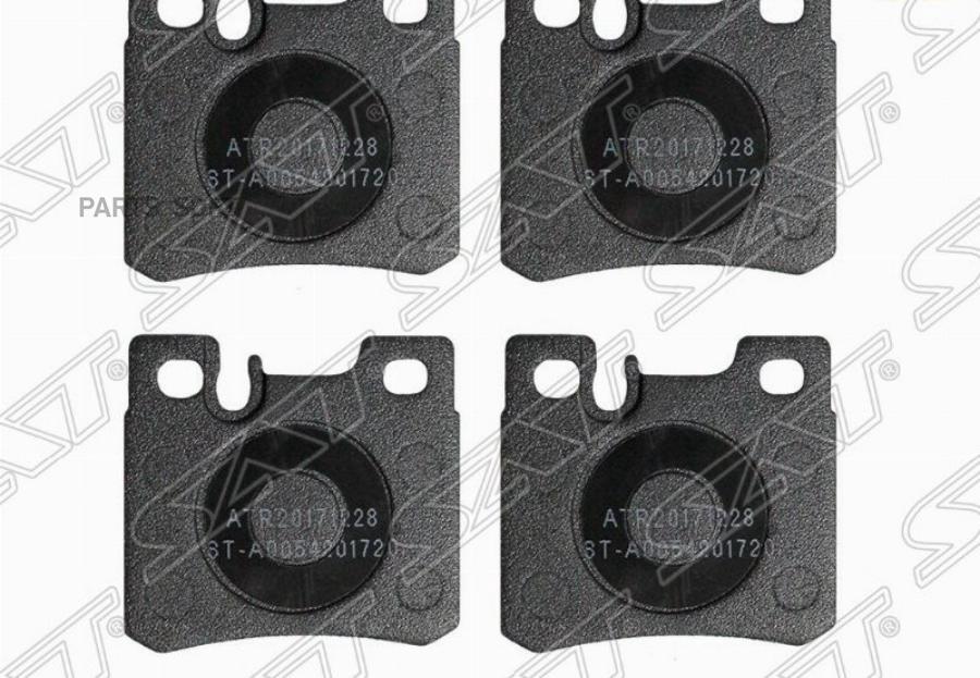 

Колодки Тормозные Зад Mercedes W201/W202/W210/C124/W124 Sat арт. ST-A0054201720