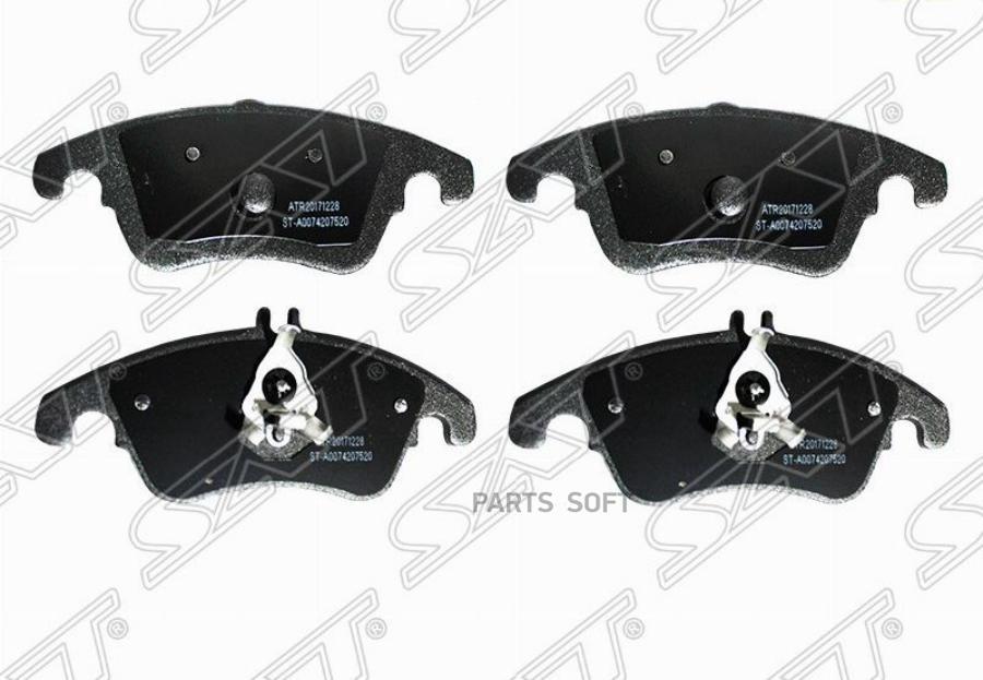 

Колодки тормозные перед MERCEDES W204/C204/S204/W212 SAT