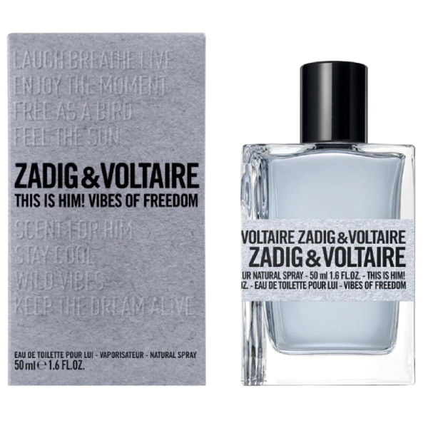 

Туалетная вода мужская Zadig & Voltaire This Is Him! Vibes Of Freedom 50мл