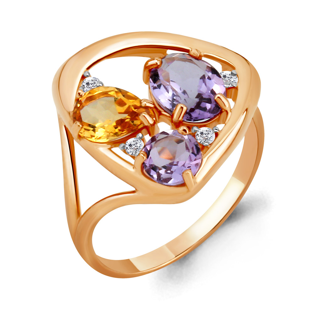 

Кольцо из серебра р.  AQUAMARINE 6905475_925_з, 6905475_925_з