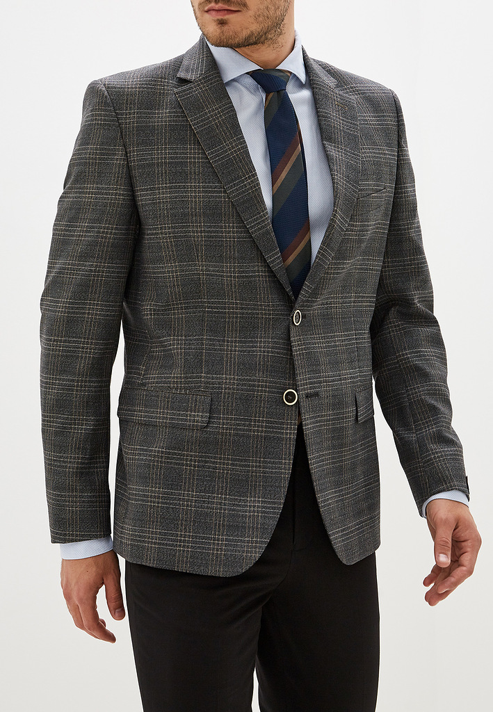 

Пиджак мужской La Biali П-016/219 серый 54/182 RU, П-016/219