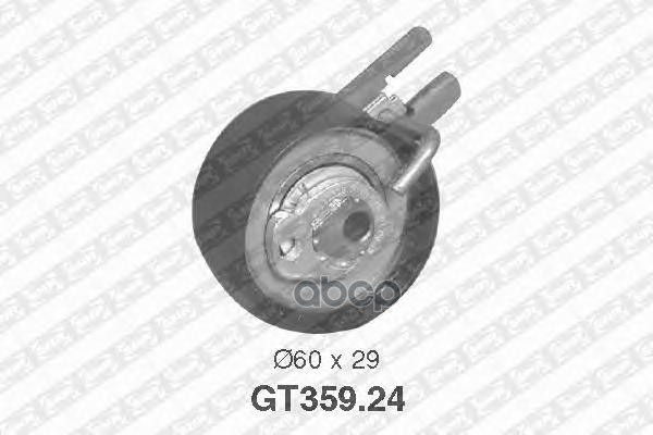 

Gt359.24 Ролик Натяжной Ремня Грм Ford Fiesta, Citroen C3, Peugeot 206-407 1.4Hdi 01>