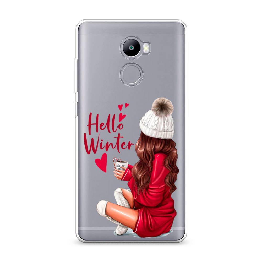 

Чехол на Xiaomi Redmi 4 "Hello winter", Красный;белый;коричневый, 31150-5