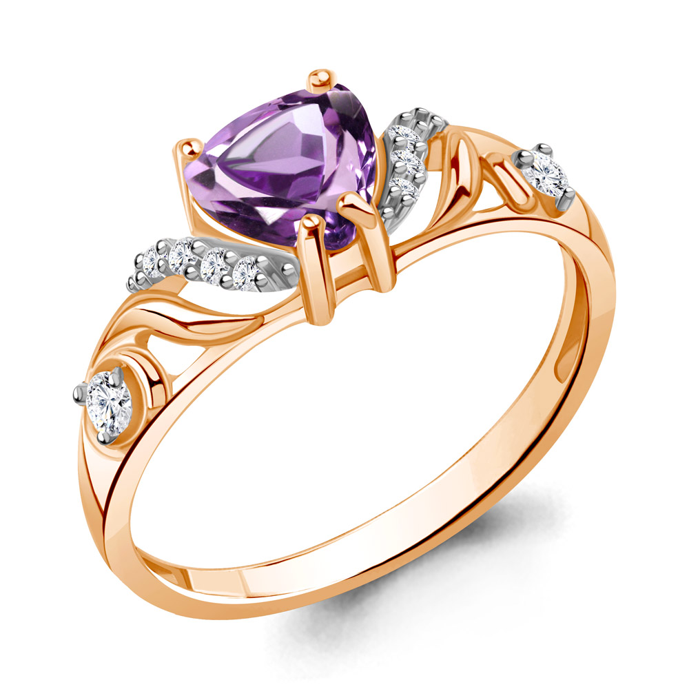 

Кольцо из серебра р. 19,5 AQUAMARINE 6449404А_925_з, 6449404А_925_з