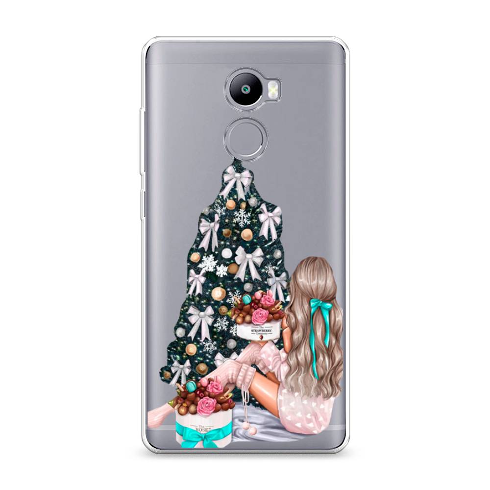 

Чехол на Xiaomi Redmi 4 "New Year", Зеленый;бежевый;голубой, 31150-5