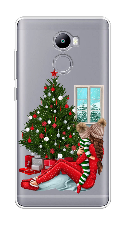 

Чехол на Xiaomi Redmi 4 "Новый год с мамой", Красный;зеленый;голубой, 31150-6